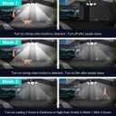 Tuffenough Solar Outdoor Lights 2500LM 210 LED Security Lights with Remote Control,3 Heads Motion Sensor Lights, IP65 Waterproof,270 Wide Angle Flood Wall Lights with 3 Modes(4 Pack)