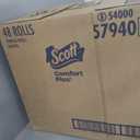 Scott ComfortPlus Toilet Paper, 48 Triple Rolls, 231 Sheets per Roll, Septic-Safe, 1-Ply Toilet Tissue
