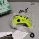 W&O Wireless Controller for With Xbox One, Xbox Series X/S, Xbox One X/S, PC, With RGB LED Light, Mappable Buttons, With 2.4GHZ Wireless Adapter Gamepad (Electric Volt)