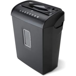 Aurora AU608MB High-Security 6-Sheet Micro-Cut Paper Credit Card Shredder with 3.5-Gallon Wastebasket, 4-Minute Con 