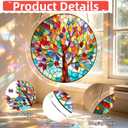 7.4in Acrylic Jigsaw Puzzle Suncatcher- Stained Window Hanging, Home Decor Creative Mom Gifts, Birthday Gifts for Women,Wife, Sisters, Aunt, Besties