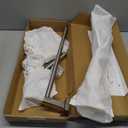 Brushed Nickel Bathroom Hardware Set 4 Pieces,Towel Bar Set Stainless Steel Wall Mounted, Includes 16In Hand Towel Bar, Towel Ring, Robe Towel Hooks,Toilet Paper Holder, Bathroom Towel Rack Set