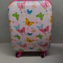 Travelers Club Kids' Luggage, Butterfly