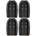 Metatarsal Guard, Metatarsal Shield Footwear Attachment for Metatarsal Guard Safety Shoe Protectors Cover for Shoe, Work Boot Universal Size (2Pair/4Pack)