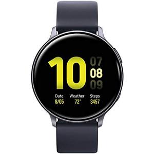 Samsung Galaxy Watch Active2 Bluetooth Smartwatch, Aluminum, 44mm, Black (SM-R820NZKCXAR) 