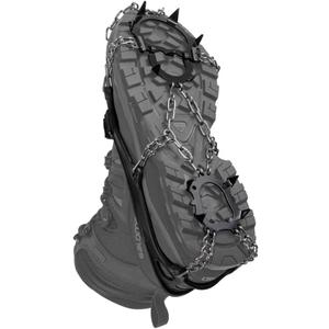 Hillsound Trail Crampon I Ice Cleat Traction System for Beginner & Experienced Winter Trail Hiking (Black)