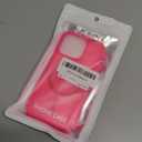 SUPFINE Magnetic for iPhone 15 Pro Case (Compatible with MagSafe) (Military Grade Drop Protection) Slim Translucent Matte Shockproof Phone Cover, Hot Pink