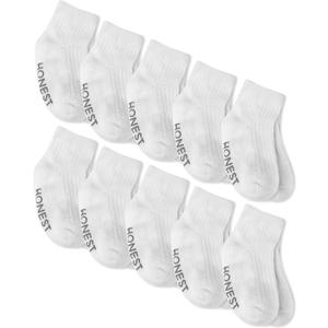HonestBaby Baby Girls' Cozy Socks (Multipack) 12-24 Months