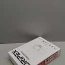 Dripex 3 Way Mirror with Storage Shelf and 3 Color LED Lights, Rechargeable Trifold Self Haircut 360 Mirror with Height Adjustable Hooks for Makeup, Styling, Shaving, Braiding, Dye Hair (Black)