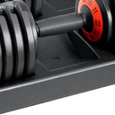 25/55 lbs Adjustable Dumbbell Set, Adjust Dumbbell Weight for Exercises Pair Dumbbells for Men and Women in Home