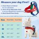 No Pull Dog Harness with Handle Freedom Mesh Escape Proof Easy on Vest Harness with Front Clip for Small Medium Sized Breeds, Black, Large