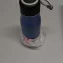 Small Water Bottle 12 oz, Dusgut Insulated Water Bottle,Stainless Steel,Wide Mouth Portable Lid, Air Force Blue