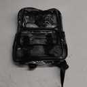 Clear Backpack for School, PVC Clear Bookbag Heavy Duty Transparent Backpack for Stadium Events See Through Bag