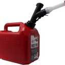 Garage Boss Press 'N Pour Gas Can | 2 gallon | Red | SKU: GB320