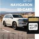 2025 Latest Version 86271 0E077 Navigation Update SD Card Compatible with Toyota, Updates GPS Maps for USA and Canada