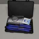 Eye Glasses Repairing Kit, MINGFIX Magnetic Eyeglass Repair Tool Set with Multiple Size Screws,8 Precision Screwdrivers,Nose Pads,Ear Grips and Tweezer with Travel Case for Glasses,Sunglasses