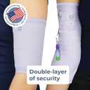 Mighty Well PICCPerfect PICC Line Cover: Soft Touch Double Layer PICC Line Arm Cover | Solid Blush, Medium