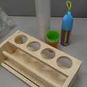 Paint Cups with Lids for Kids, 7pcs Spill Proof Painting Cups with Rotating Holder Toddler Paints Brushes No Spill Paint Cups with Kids Art Smock Paint Containers Art Supplies for Classrooms