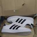 adidas Men's Grand Court 2.0 Shoe (9.5, White/Black/White)