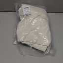 NICETOWN Thick Linen Bedroom Curtains 90 inches Long, Grommet Privacy Assured Semi Sheer Linen Burlap Drapes with Some Light Filtering for Living Room, Off White, W55 x L90, 1 Pair (Cream)