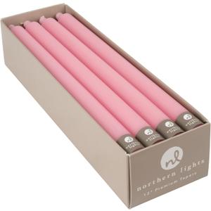 Northern Lights Candles - Premium Tapers 12" 12PK - Soft Pink - 72800