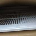 HVAC Premium 16 x 25 Duct Opening Steel Return Air Filter Grille, for 1-inch Filter, Removable Door, Flat Stamped HVAC Vent Cover Grille, Outer Dimensions 18.5 x 27.5