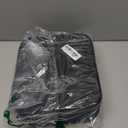 Tbestmax 2 Pack Travel Makeup Bag Cosmetic Train Case Organizer Portable Artist Storage Bag with Adjustable Dividers for Cosmetics Makeup Brushes Toiletry Jewelry Black