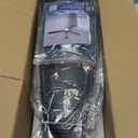 Depuley 52-Inch Ceiling Fan with Light: Black 3 Blade Outdoor Fans for Patios - Dimmable Indoor Fan with Remote Control Living Room Fandelier Ceiling Fans Ultra Quiet DC Motor Reversible 6 Speed Timer