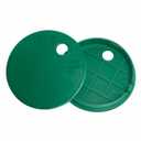 Mariyandh 2 Pack Valve Box Cover Lid ID 5.5" OD 6" for Sprinkler Irrigation System, Only Compatation with ID 5.5" Sprinkler System Covers Outdoors (5.5 inch)