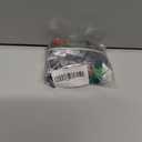 JD 2pcs 30A 125V/250V AC Large Current Rocker Switch ON/Off Switch 4Pins Toggle Switch with UL Certificate (Red green switch)