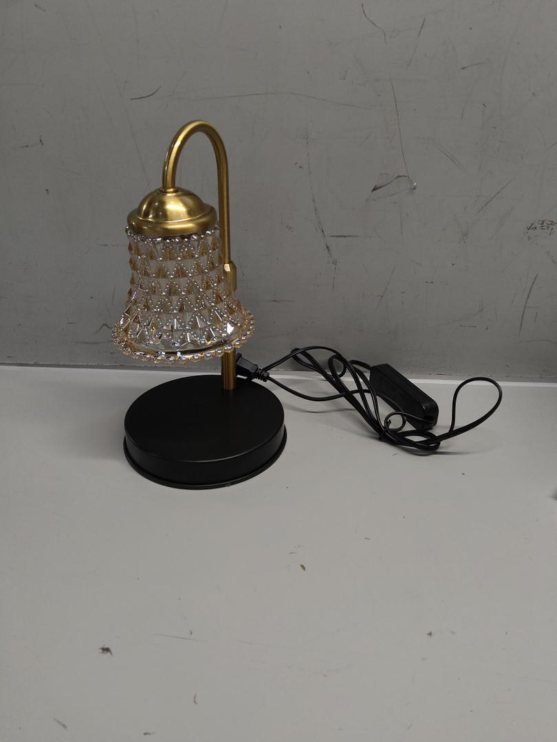 Candle Warmer Lamp with Timer, Wax Candle Warmer Light with 2 Bulbs, Electric Candle Warmer for Jar Candles, Adjustable Height and Dimmable Wax Warmer Lamp, 2/4/8H Timer, Modern Decor Home