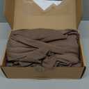 KeaBabies Baby Wrap Carrier - All in 1 Original Baby Carrier Newborn to Toddler Sling, Easy to Wear, Hands Free Bonding, Lightweight, Breathable Infant Wraps (Saddle Brown) (One Size (Pack of 1))