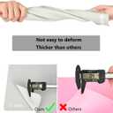 Sapid 2Pcs Thick Silicone Mat for Crafts, Nonstick Silicon Sheet for Epoxy Resin, Jewelry Mold Casting, Art Painting Mats, Food Grade Pastry Mat, Heat- Resistance Placemats (20"27.9", Gray)