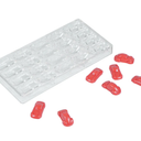 Pastry Tek Polycarbonate 3D Car Candy/Chocolate Mold - 20 - Compartment - 10 Count Box