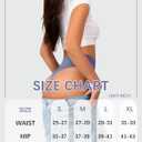 High Waisted Thongs Underwear for Women Seamless No Show Panties Soft Tagless High Cut Ladies Thong 6 Pack (M)