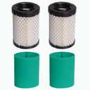 2 Pack 22-083-01, 22-083-01-S Air Filter Kit Compatible with Kohler 5400 Series KS540 17-19.5hp Engine, Replace 22-883-01-s1 2208301s Cub Cadet xt1 Lawn Mower Air Filter
