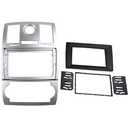 DKMUS Radio Stereo Bezel for Chrysler 300C 2005-2007 Dash Installation Mount Trim Kit Fits 9" and Double Din