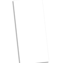 Heavyweight 100lb White 4" x 9" Business Note Cards  Bulk 200 Piece Pack  Thick Blank Cards for Menu Cards, Program Cards, Rack Cards