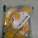 Dog Shoes for Small Dogs, Breathable Dog Boots Paw Protector for Hot Pavement Winter Snow, Dog Booties with Rugged Anti-Slip Sole for Hardwood Floors Outdoor Walking Yellow Size 2 (#2 (Width 1.29 inch) for 6.6-11.0 lbs)