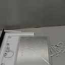 FENNIO Vanity Mirror with Lights 13'' x 17'' Makeup Mirror with Lights,Vanity Mirror Touch Screen with 3Color Lighting,Dimmable,for Vanity Desk Bedroom White