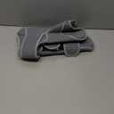 Ergonomic Knee Stabilizer Pad Power Knee Brace Joint Support, Adjustable Knee Stabilizer Pads, Protective Gear Booster with Powerful Springs for Men/Women weak Legs, Arthritis, Meniscus Tear Pain (gray)