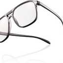 Prospek Blue Light Blocking Glasses Clear Lens for Office&Work, Yellow/Amber Lens - Evening Use, Reduce Eye Strain, Unisex