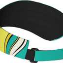 Potato Sport Sun Visor Hat Adjustable Summer Outdoor Travel Beach Ball Cap Empty Top Baseball Cap for Men Women (Green)