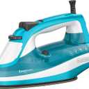 BLACK+DECKER IR16X One-Step Garment Steam Iron with Stainless Nonstick Soleplate, One Size, Turquoise (Standard)