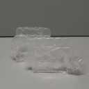 Napkin Holder, 2 Pack Scalloped Acrylic Napkin Holder for Table, U-Shaped Cocktail Napkin Dispenser for Home Clear Tissue Dispenser for Kitchen Guest Towel Holder for Bathroom(2pcs Clear Scalloped)