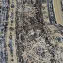 Loloi Amber Lewis Morgan Collection MOG-03 Denim/Multi 7'-3" x 9'-3" 38" Thick Area Rug feat. CloudPile, Neutral, Room Dcor, Vintage Inspired, Livingroom, Bedroom, Dining Area