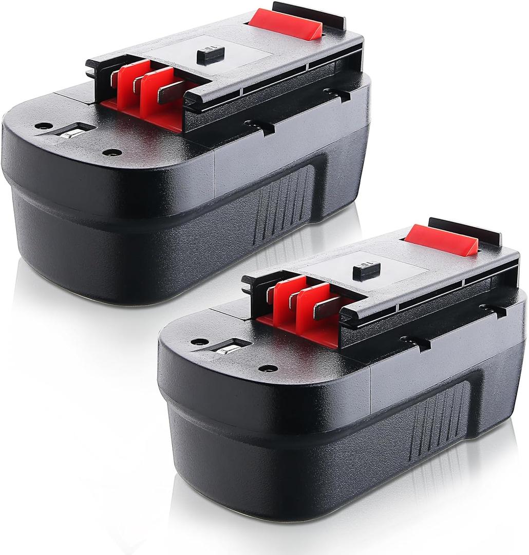 2P 4.8Ah 18V Ni-Mh HPB18 Replacement for Black and Decker 18V Battery Compatible with Black and Decker Battery 18V Firestorm Cordless Power Tools 244760-00 A1718 FS18FL FSB18