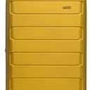 Traveler's Choice Pagosa Hardshell Expandable Luggage with Spinner Wheels, Yellow, 30-Inch Large