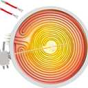 Puxyblue  Upgraded MEE62385201 DG47-00067A 10in Dual Radiant Surface Element - Fit For L.G Electric Range Sam.sung Stove - Replaces Mee62385201 AP5683233 PS11720672 PS7795472 EAP11720672