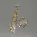 Watch for Women Interior Full Diamond Bling Rhinestone Iced Out Quartz Crystal Stainless Steel Ladies Wrist Watch (Aa. Gold)